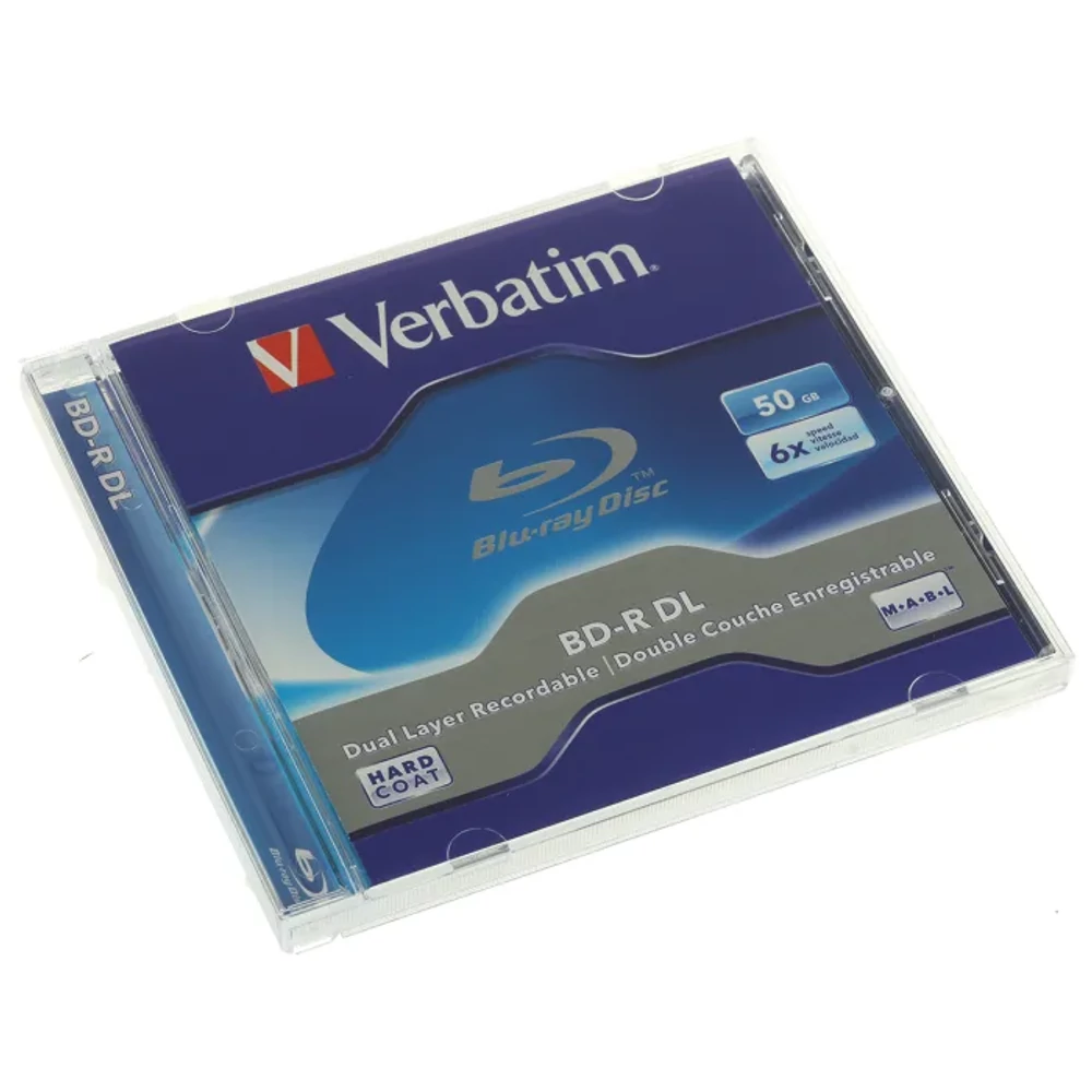 VERBATIM BD-R 50GB 6X NORMÁL TOKBAN