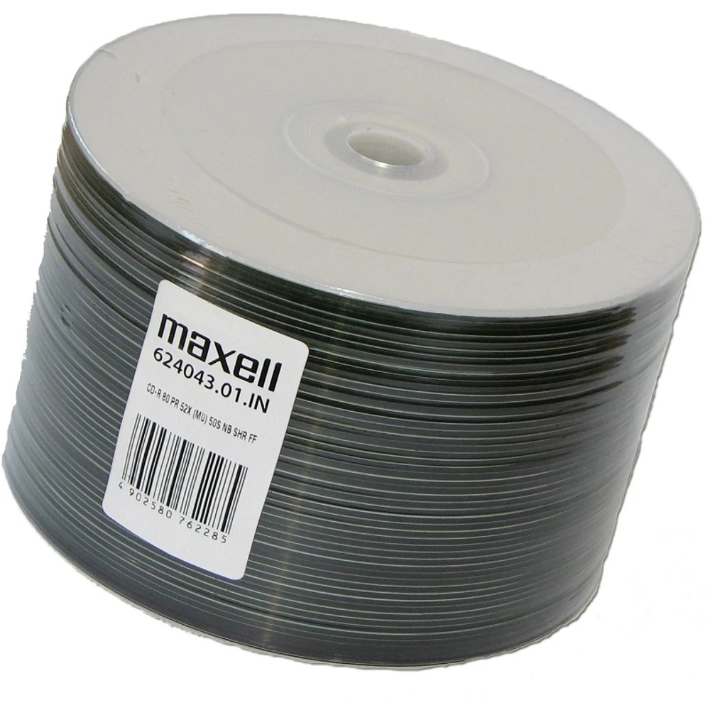 MAXELL CD-R 52X FULL NYOMTATHATÓ SHRINK (50)