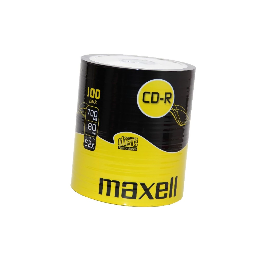 MAXELL CD-R 52X SHRINK (100)