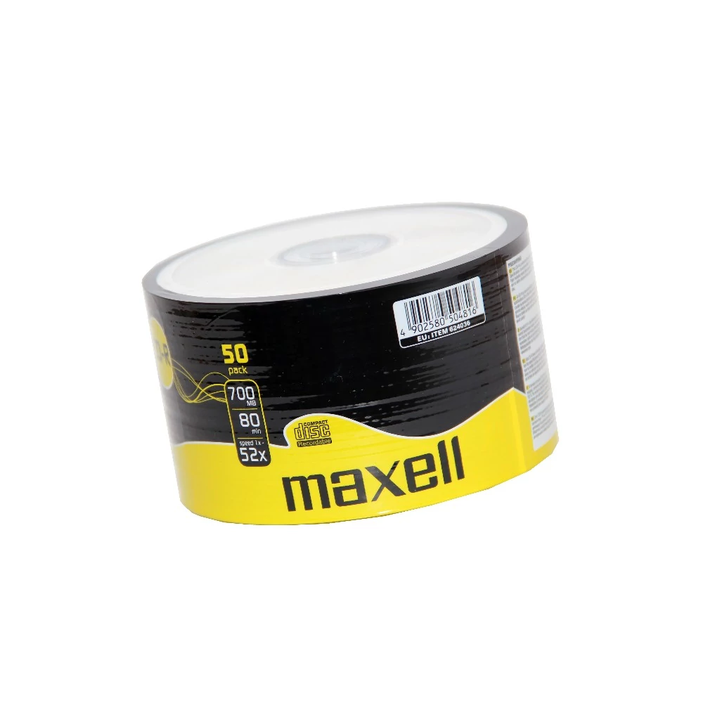 MAXELL CD-R 52X SHRINK (50)