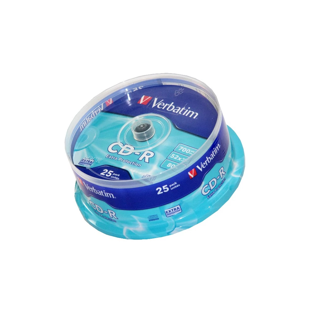 VERBATIM CD-R 52X CAKE (25)
