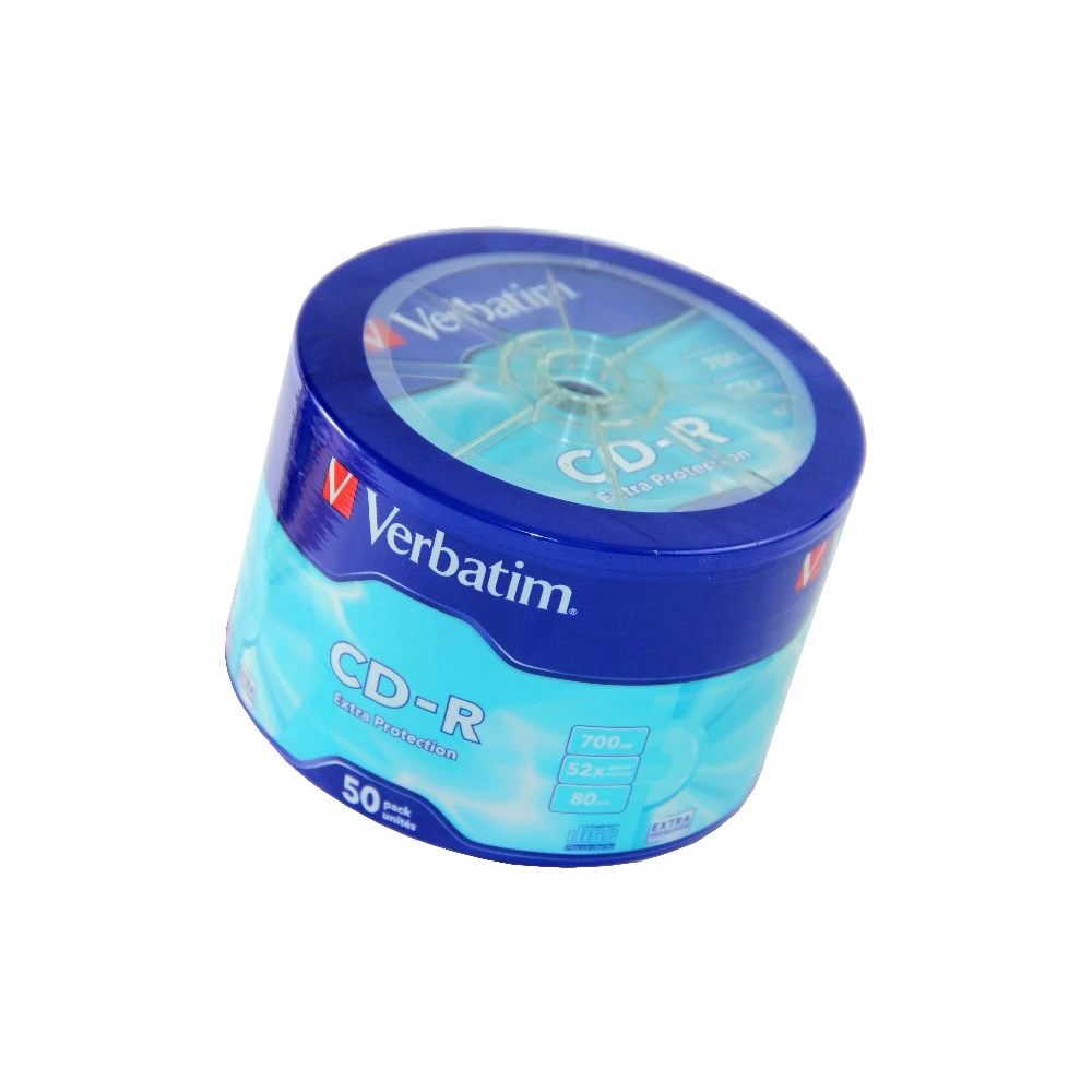 VERBATIM CD-R 52X SHRINK (50)