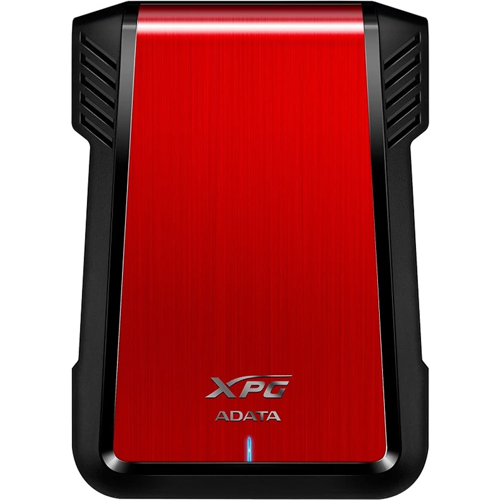 ADATA EX500 2,5 COL USB 3.1 KÜLSŐ MEREVLEMEZ/SSD HÁZ PIROS-FEKETE
