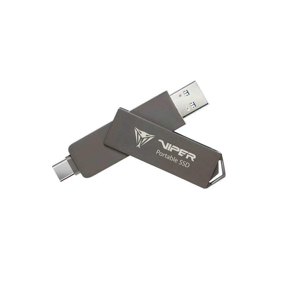 PATRIOT VIPER PVP30 USB 3.2 GEN 2 TYPE-A/TYPE-C KÜLSŐ SSD MEGHAJTÓ 1TB