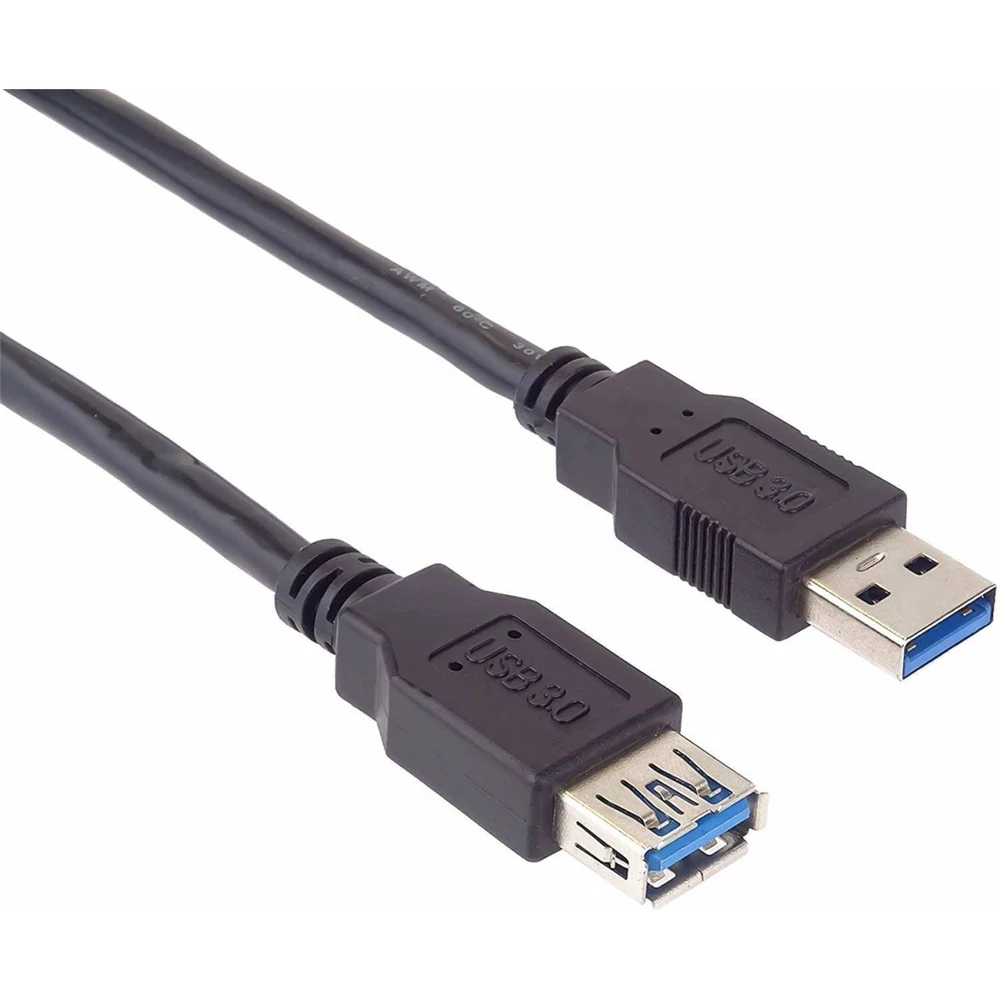 PREMIUMCORD USB 3.0 AM-AF HOSSZABBÍTÓ KÁBEL 0,5m FEKETE
