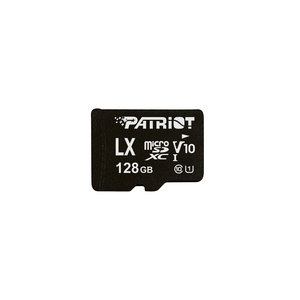PATRIOT LX SERIES MICRO SDXC 128GB CLASS 10 UHS-I U1 (90 MB/s OLVASÁSI SEBESSÉG)