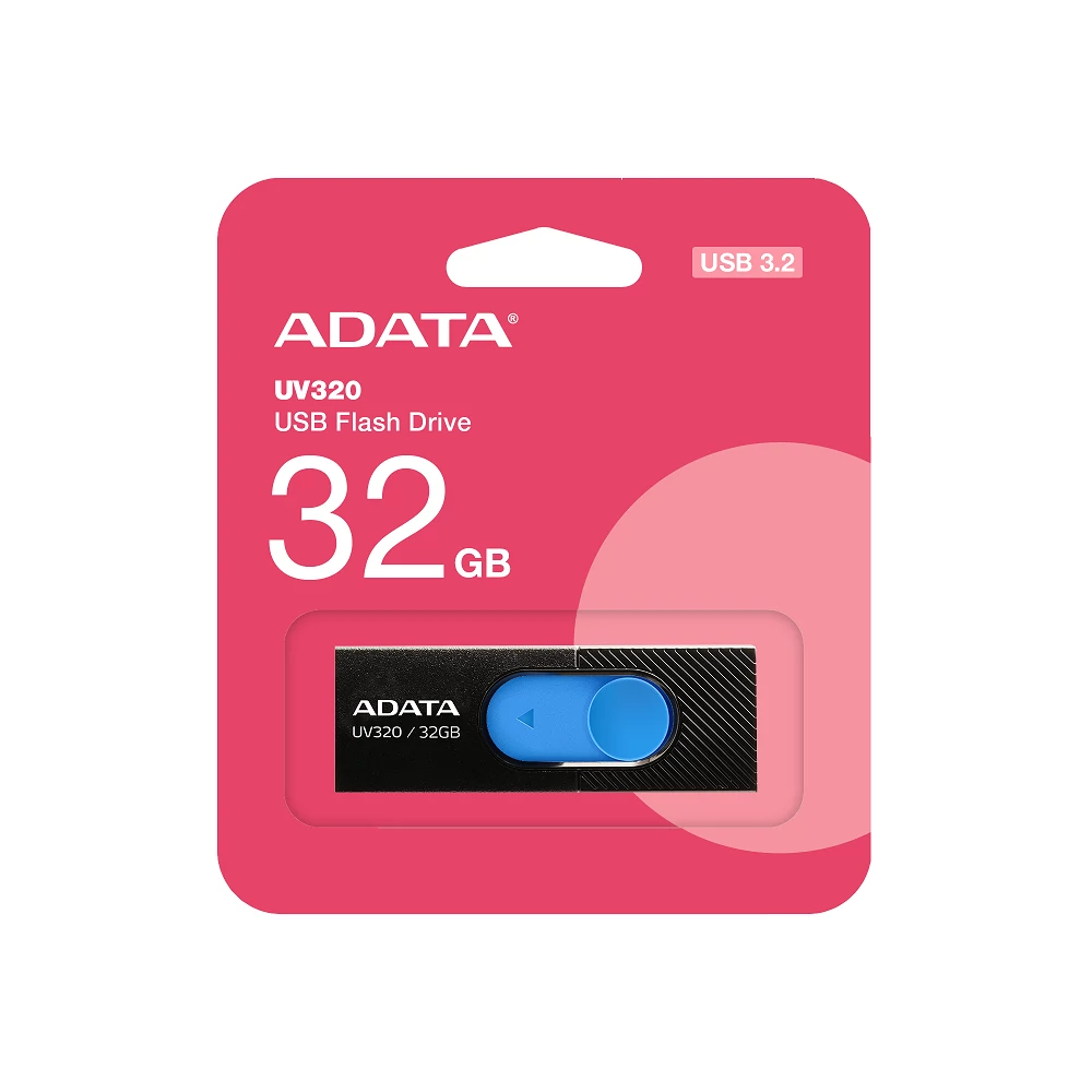 ADATA UV320 USB 3.2 PENDRIVE 32GB FEKETE-KÉK