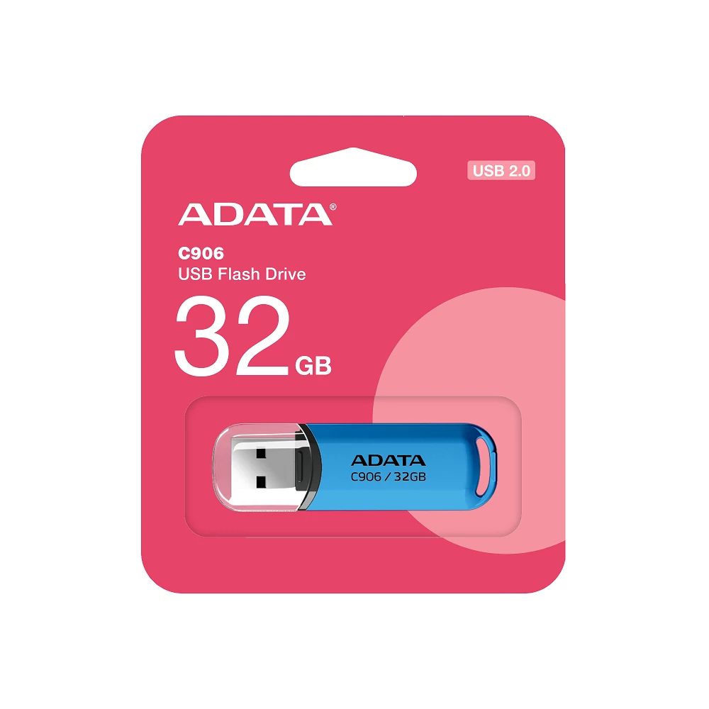 ADATA USB 2.0 PENDRIVE CLASSIC C906 32GB KÉK