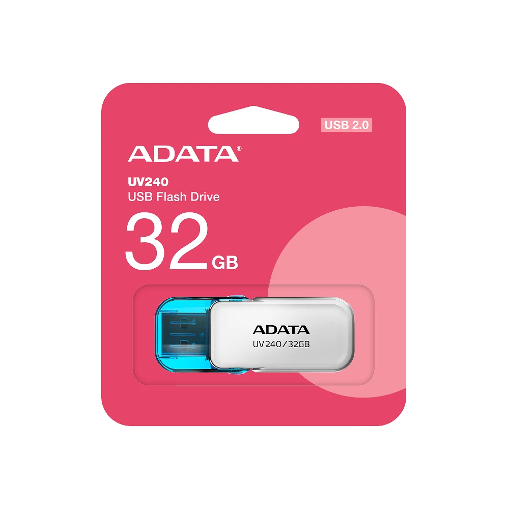 ADATA UV240 USB 2.0 PENDRIVE 32GB FEHÉR-KÉK