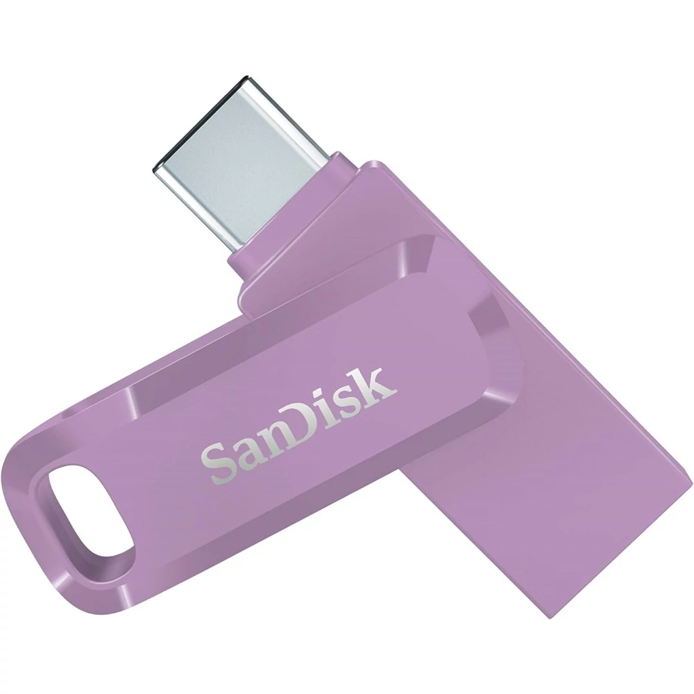 SANDISK ULTRA DUAL DRIVE GO USB 3.1/USB-C PENDRIVE 64GB (150 MB/s) LILA