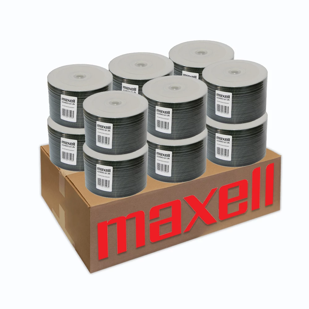 MAXELL CD-R 52X FULL NYOMTATHATÓ 12 X SHRINK (50) XXL CD CSOMAG