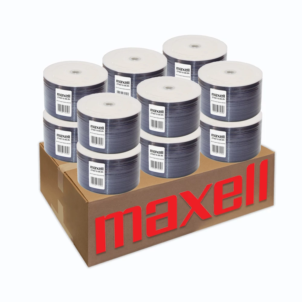 MAXELL DVD-R 16X FULL NYOMTATHATÓ 12 X SHRINK (50) XXLDVD CSOMAG