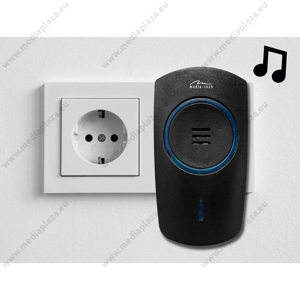 MEDIA-TECH MT5701 KINETIC VEZETÉK NÉLKÜLI CSENGŐ