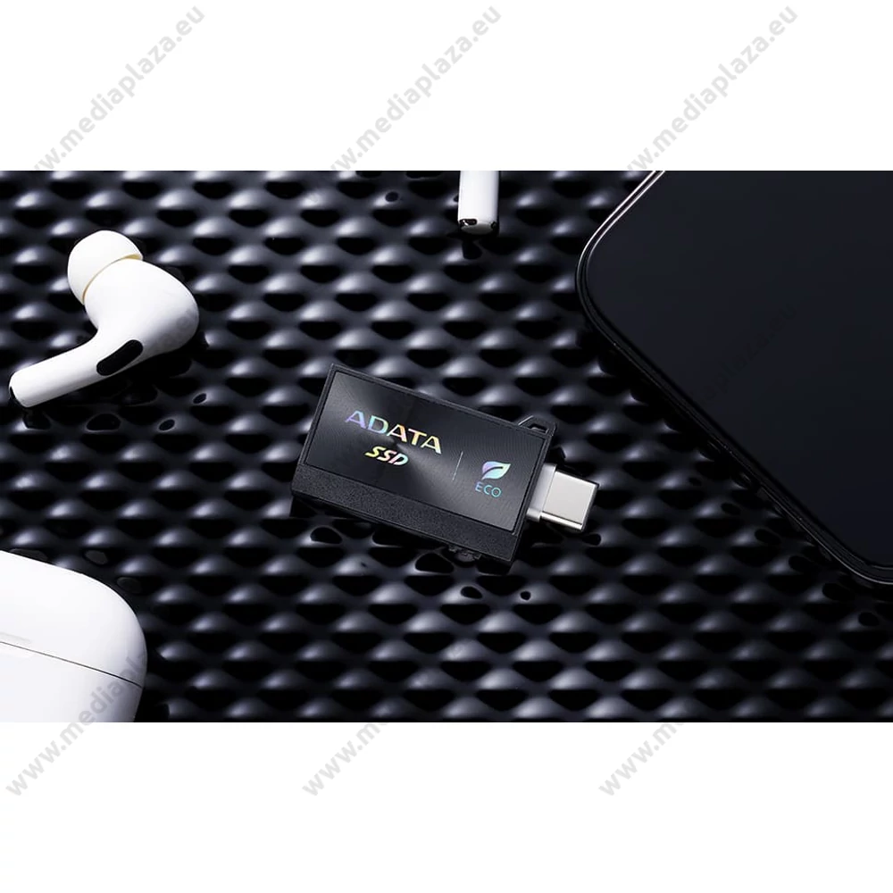 ADATA SC730 USB 3.2 GEN 2 (10Gbps) USB-C/USB-A KÜLSŐ SSD MEGHAJTÓ 512GB FEKETE