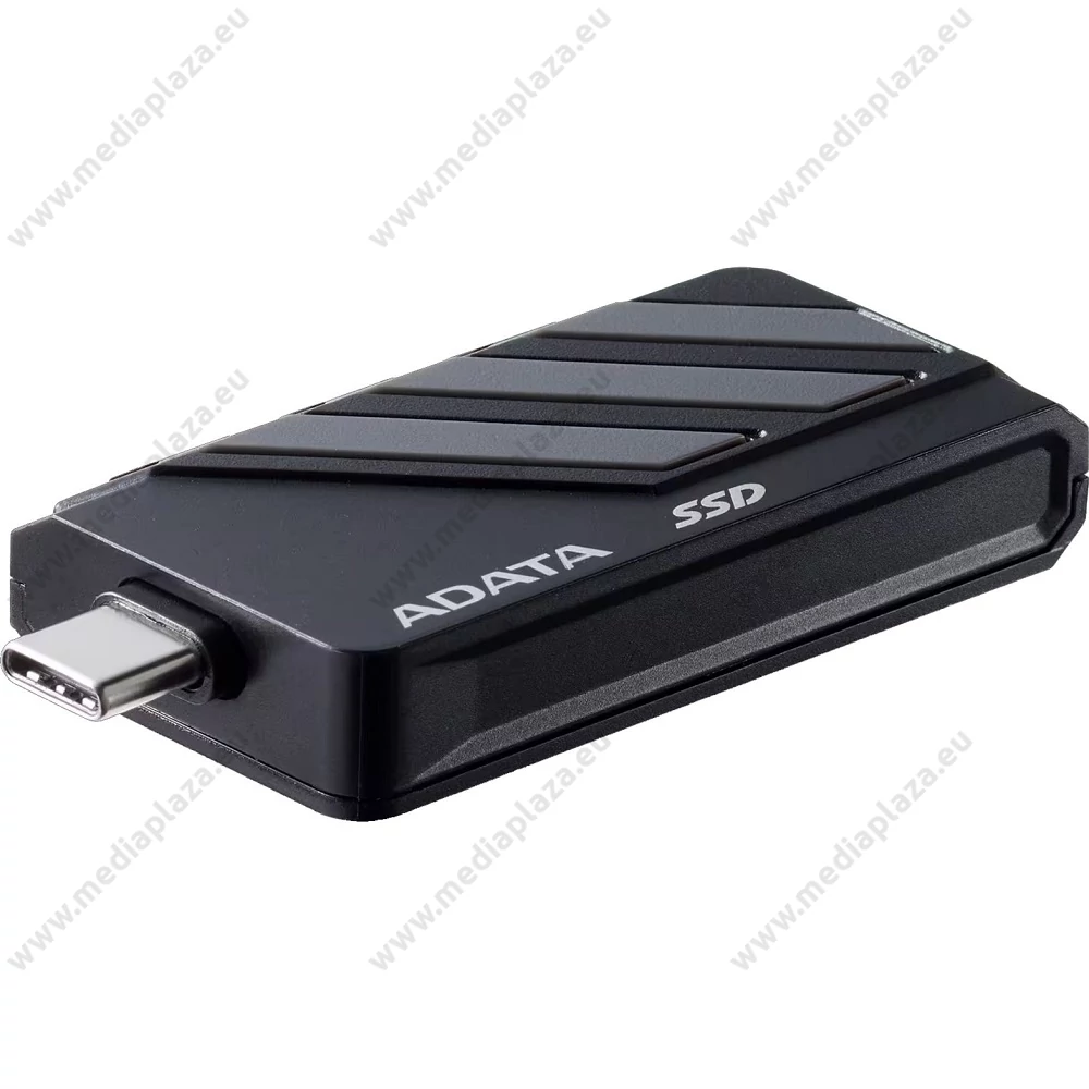 ADATA SC735 USB 3.2 GEN 2 TYPE-C 10Gbps KÜLSŐ SSD MEGHAJTÓ 1000GB FEKETE-SZÜRKE