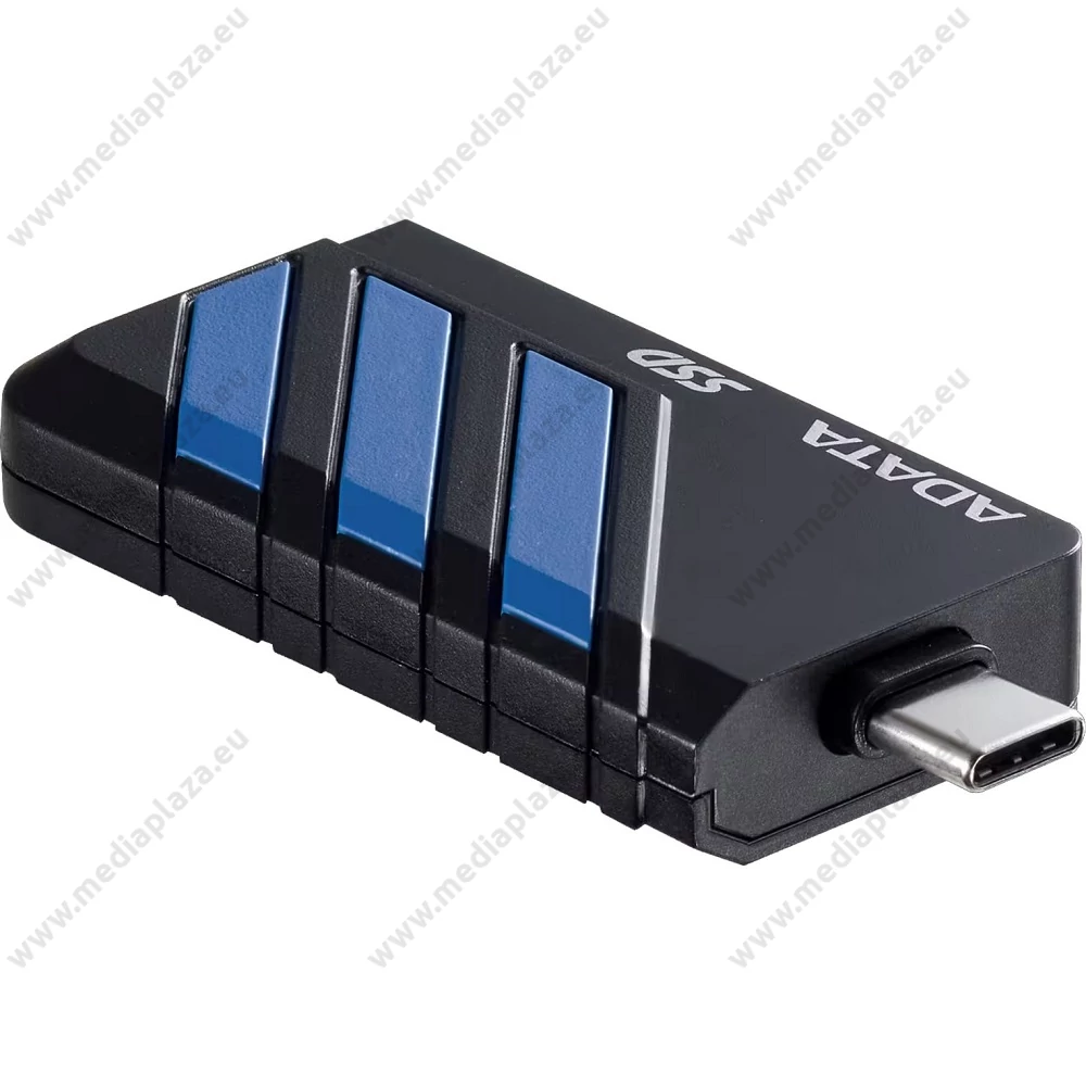 ADATA SC735 USB 3.2 GEN 2 TYPE-C 10Gbps KÜLSŐ SSD MEGHAJTÓ 2000GB FEKETE-KÉK