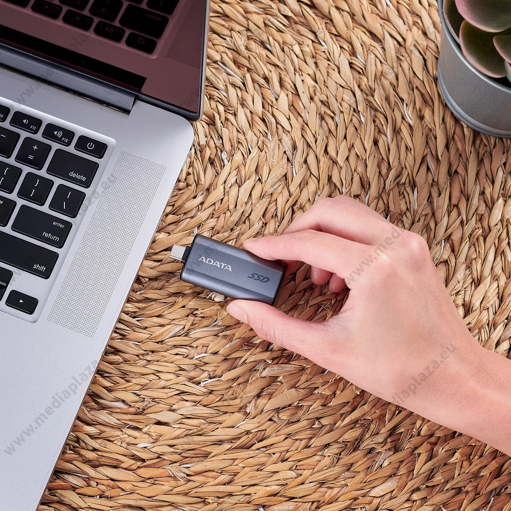 ADATA SC750 USB-C 3.2 GEN 2 KÜLSŐ SSD MEGHAJTÓ 2000GB SZÜRKE
