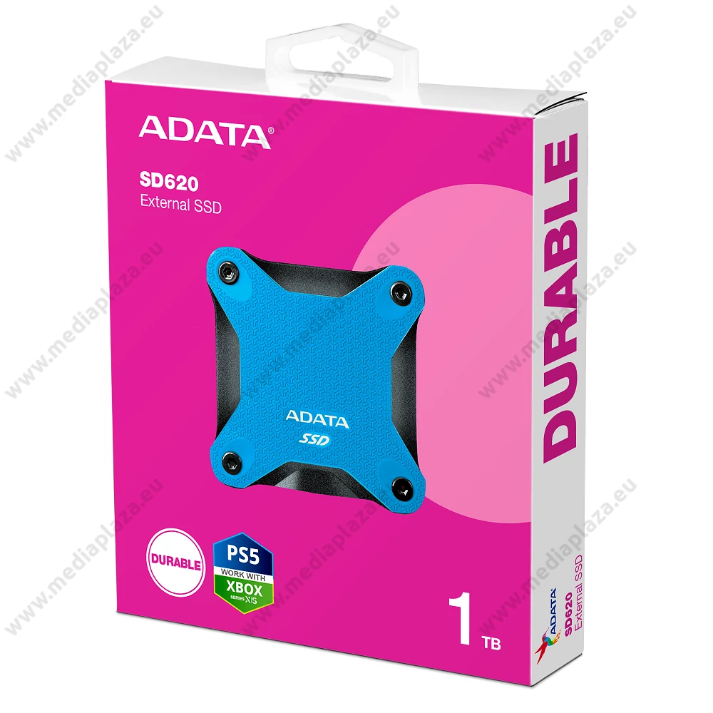 ADATA SD620 USB 3.2 GEN 2 KÜLSŐ SSD MEGHAJTÓ 1TB KÉK