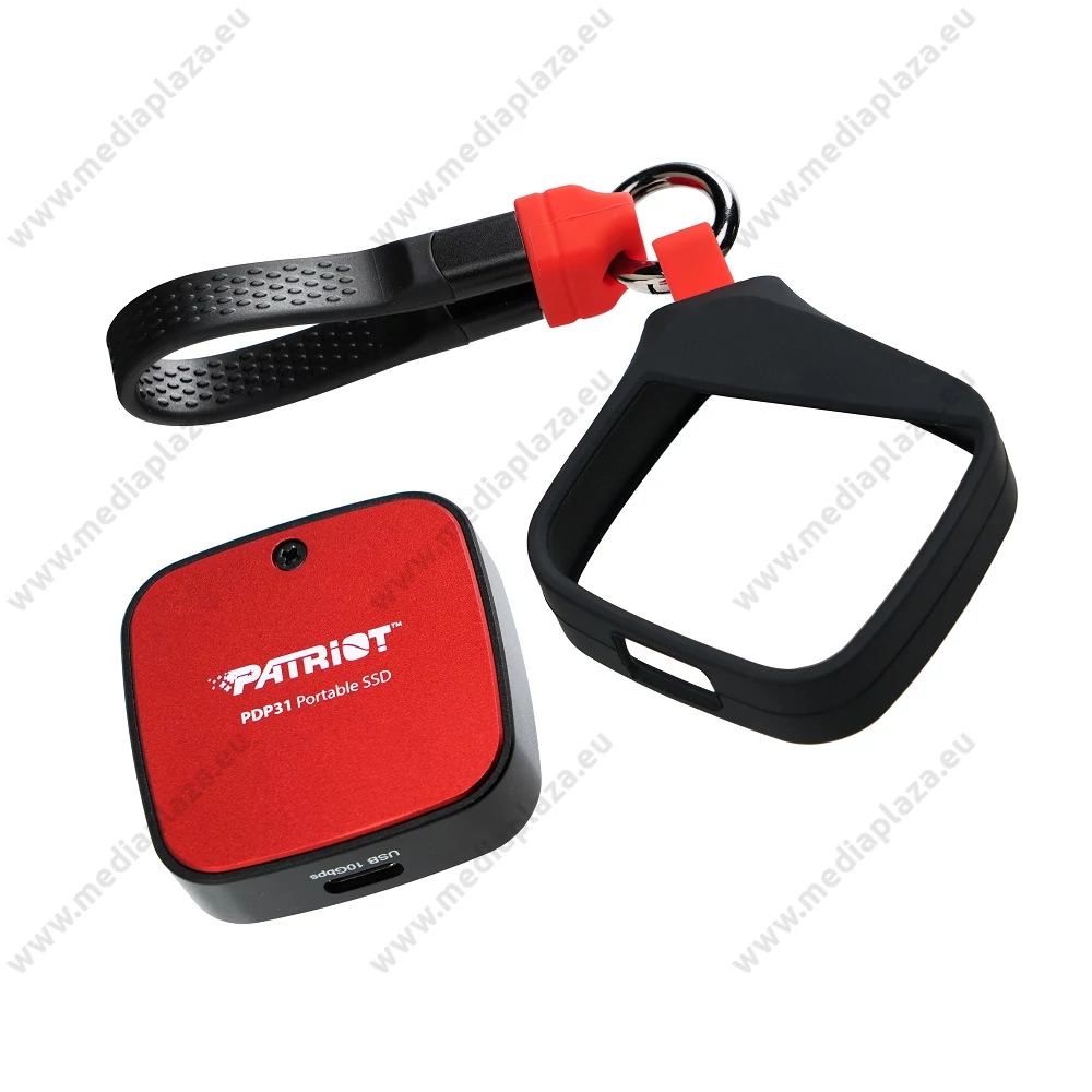 PATRIOT PDP31 USB 3.2 GEN 2 10Gbps TYPE-C KÜLSŐ SSD MEGHAJTÓ 2TB PIROS