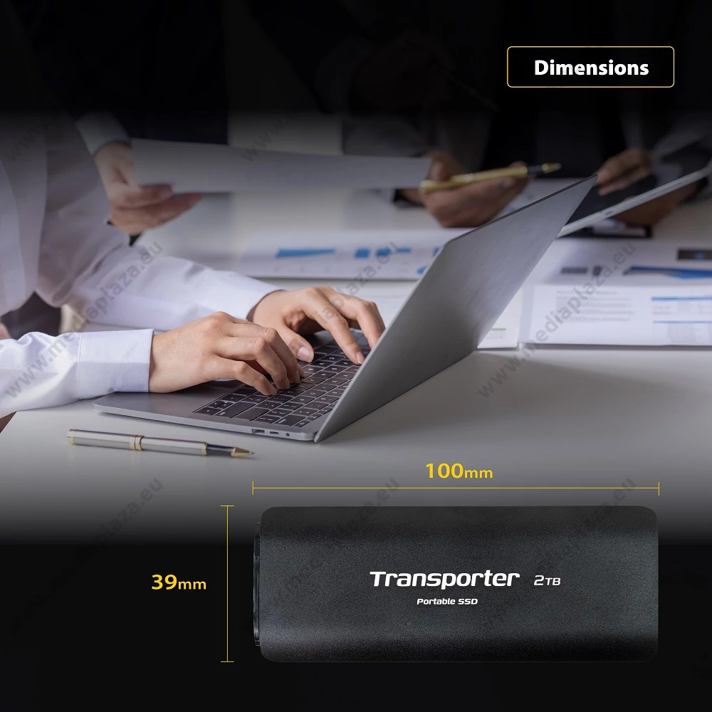 PATRIOT TRANSPORTER USB-C 3.2 GEN 2 KÜLSŐ SSD MEGHAJTÓ 512GB FEKETE