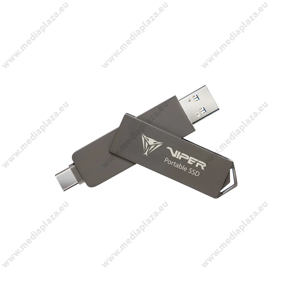PATRIOT VIPER PVP30 USB 3.2 GEN 2 TYPE-A/TYPE-C KÜLSŐ SSD MEGHAJTÓ 512GB