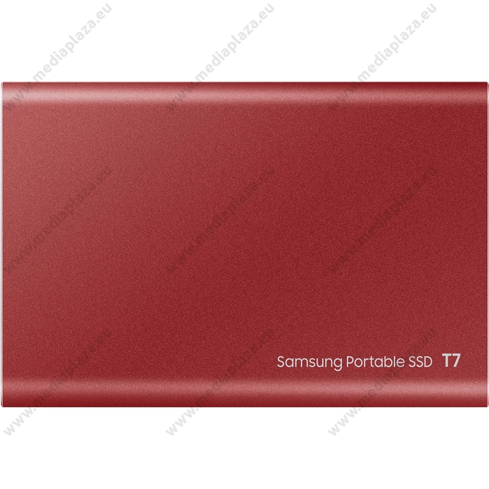 SAMSUNG T7 USB-C 3.2 GEN 2 KÜLSŐ SSD MEGHAJTÓ 1TB PIROS