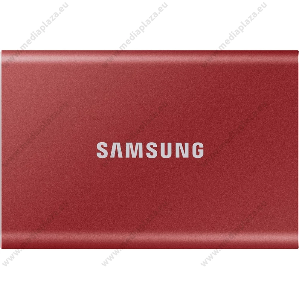 SAMSUNG T7 USB-C 3.2 GEN 2 KÜLSŐ SSD MEGHAJTÓ 1TB PIROS