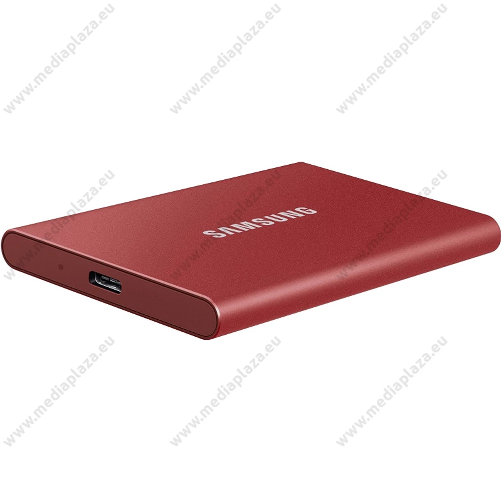 SAMSUNG T7 USB-C 3.2 GEN 2 KÜLSŐ SSD MEGHAJTÓ 2TB PIROS