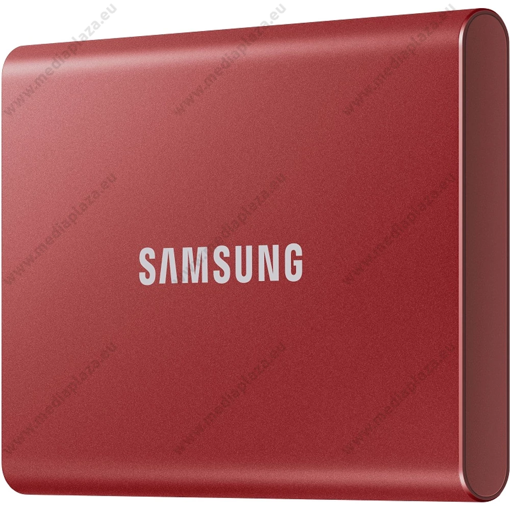 SAMSUNG T7 USB-C 3.2 GEN 2 KÜLSŐ SSD MEGHAJTÓ 500GB PIROS