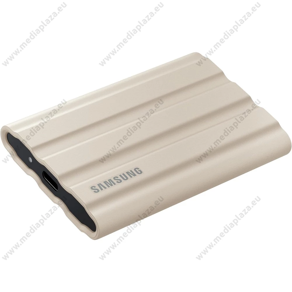 SAMSUNG T7 SHIELD USB-C 3.2 GEN 2 KÜLSŐ SSD MEGHAJTÓ 1TB BÉZS