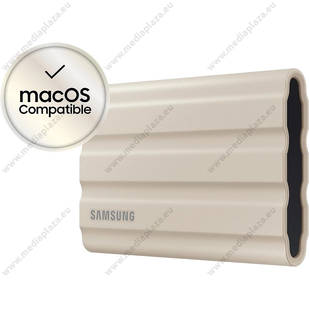 SAMSUNG T7 SHIELD USB-C 3.2 GEN 2 KÜLSŐ SSD MEGHAJTÓ 2TB BÉZS