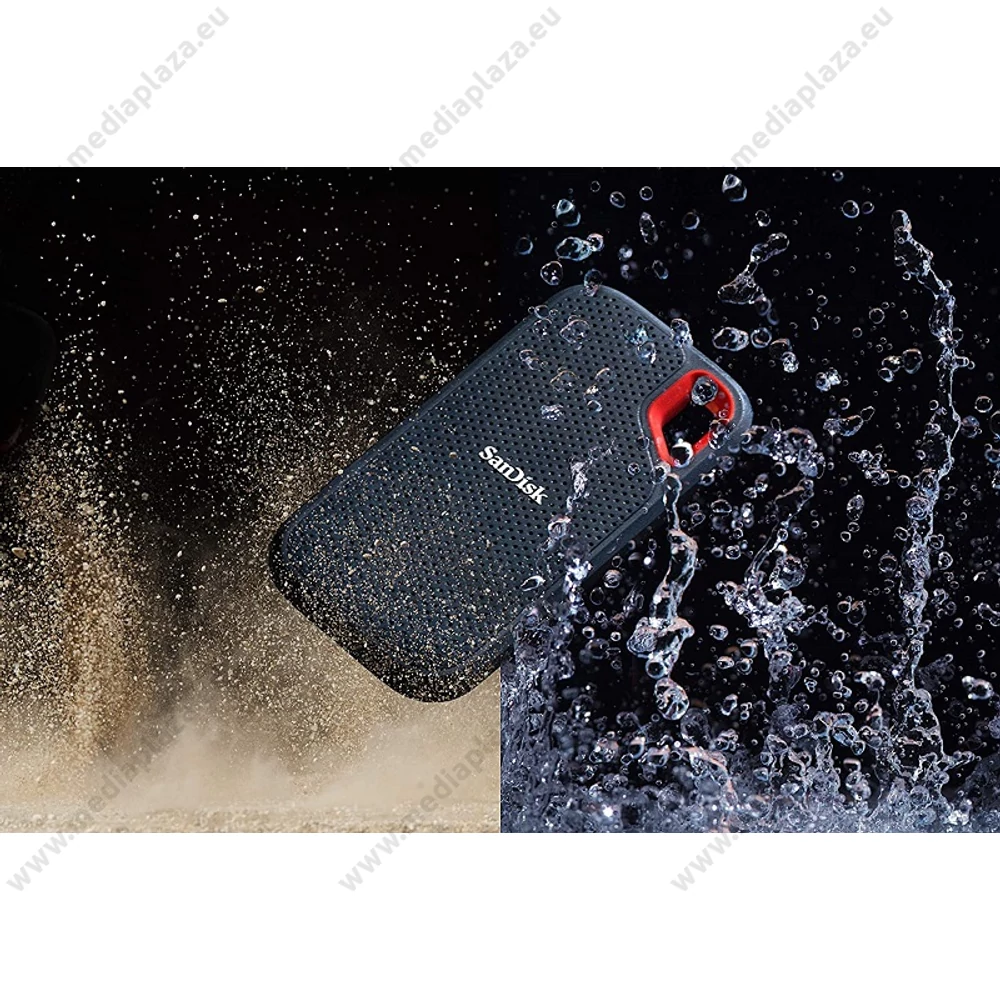 SANDISK EXTREME PORTABLE USB-C 3.1 GEN 2 KÜLSŐ SSD MEGHAJTÓ 500GB FEKETE