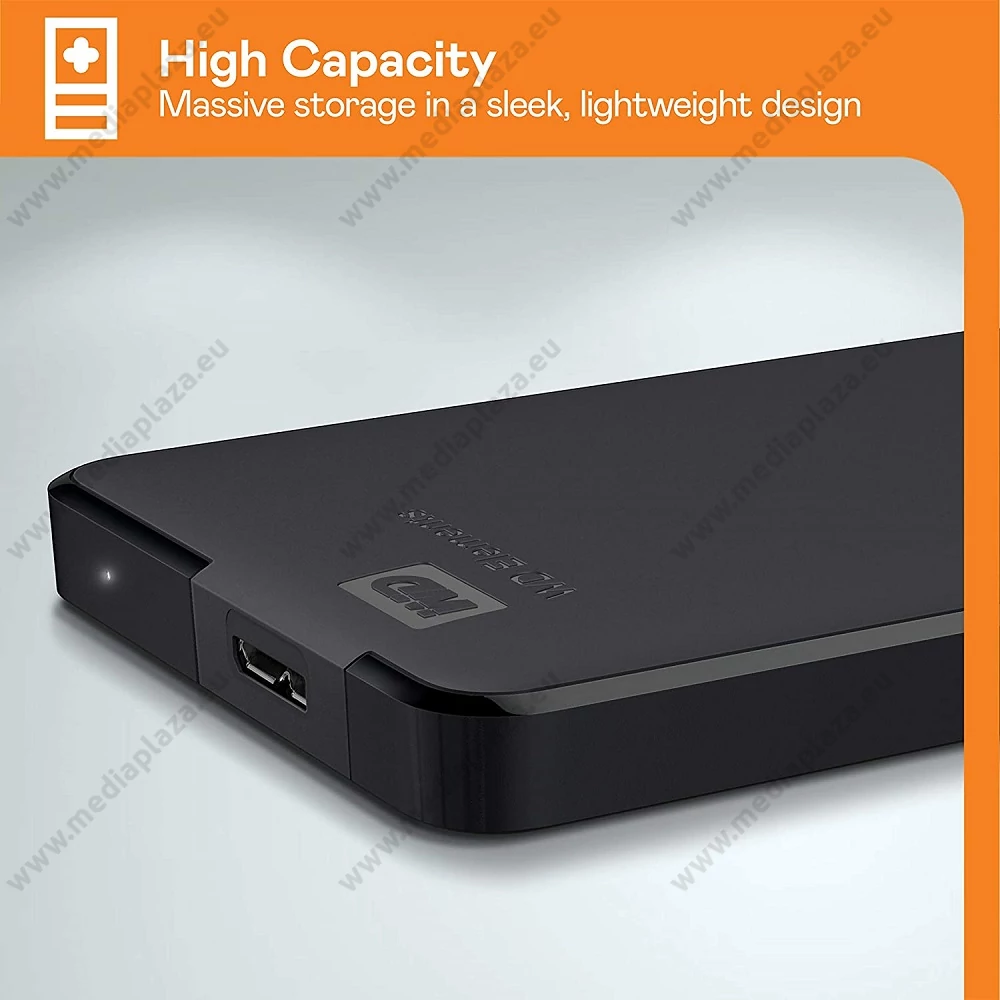 WESTERN DIGITAL ELEMENTS PORTABLE 2,5 COL USB 3.0 KÜLSŐ MEREVLEMEZ 1,5TB FEKETE