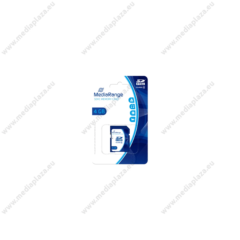 MEDIARANGE SDHC 4GB CLASS 10 MR961