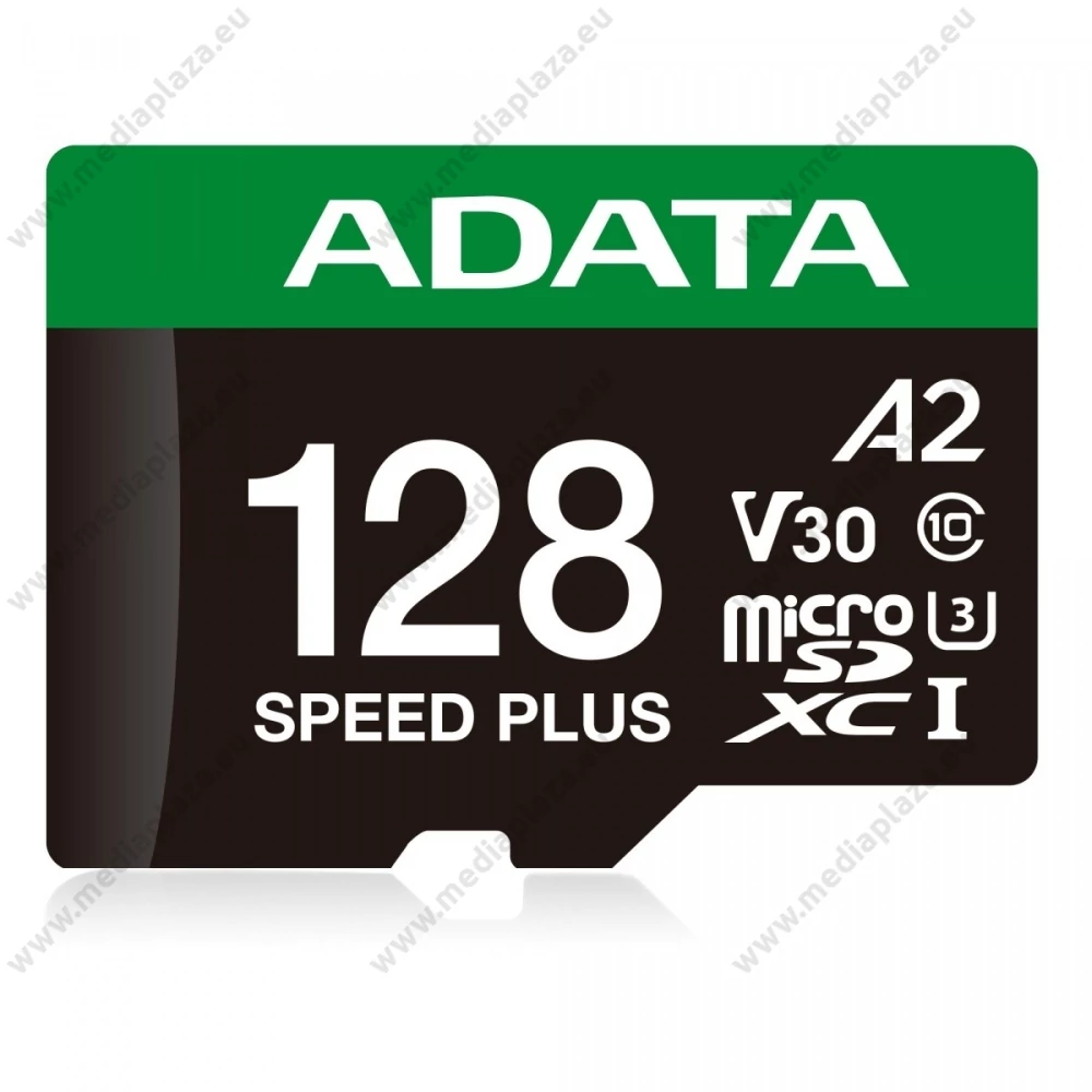 ADATA SPEED PLUS MICRO SDXC 128GB + ADAPTER CLASS 10 UHS-I U3 V30 180/160 MB/s