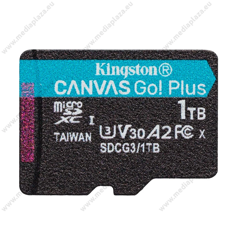 KINGSTON CANVAS GO PLUS MICRO SDXC 1TB CLASS 10 UHS-I U3 A2 V30 170/90 MB/s