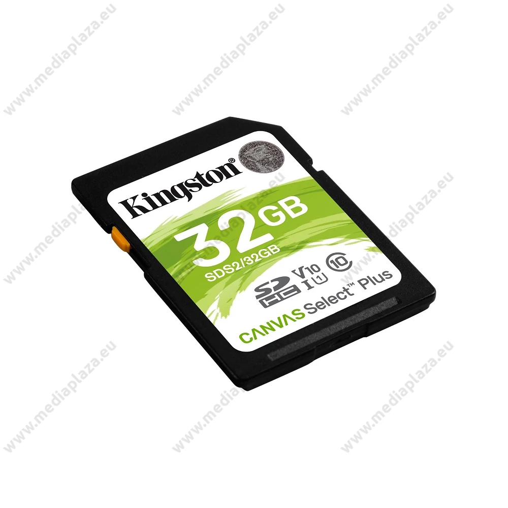 KINGSTON CANVAS SELECT PLUS SDHC 32GB CLASS 10 UHS-I U1 V10 100/10 MB/s