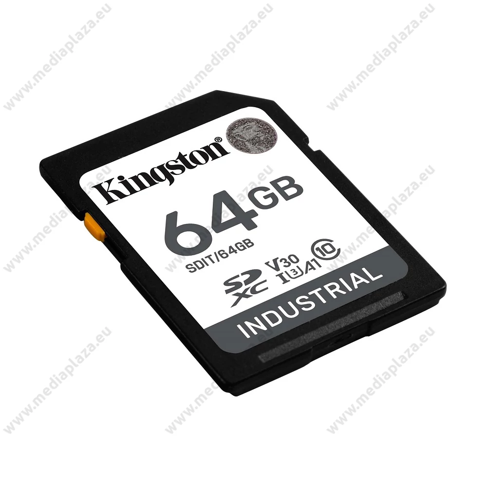 KINGSTON INDUSTRIAL GRADE SDXC 64GB CLASS 10 UHS-I U3 A1 V30 100/80 MB/s