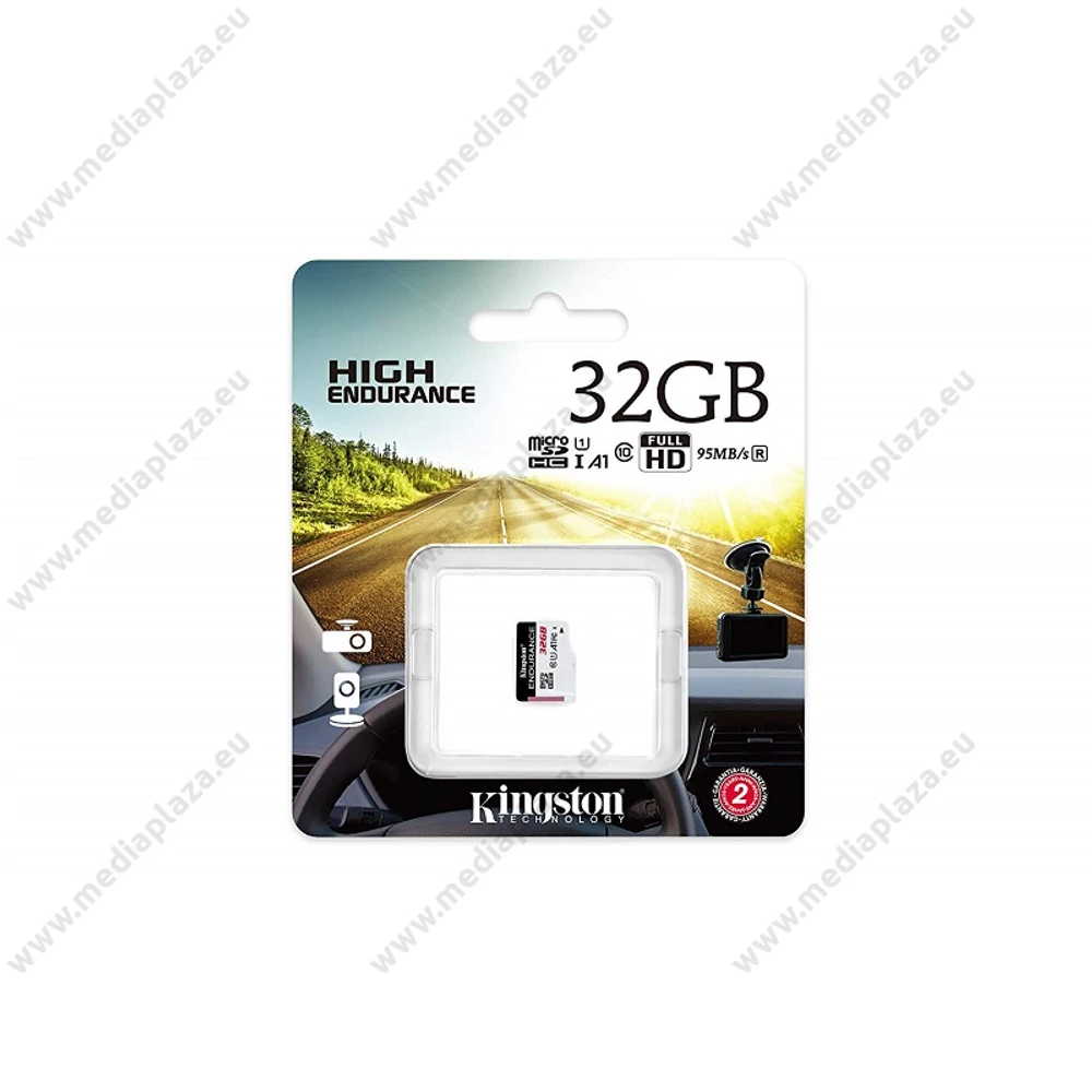 KINGSTON HIGH ENDURANCE MICRO SDHC 32GB CLASS 10 UHS-I U1 A1 95/30 MB/s