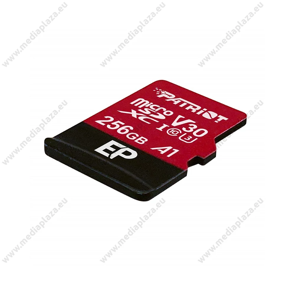 PATRIOT EP MICRO SDXC 256GB + ADAPTER CLASS 10 UHS-I U3 A1 V30 100/80 MB/s
