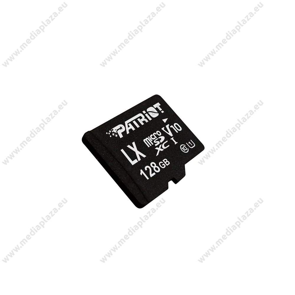 PATRIOT LX SERIES MICRO SDXC 128GB CLASS 10 UHS-I U1 (90 MB/s OLVASÁSI SEBESSÉG)