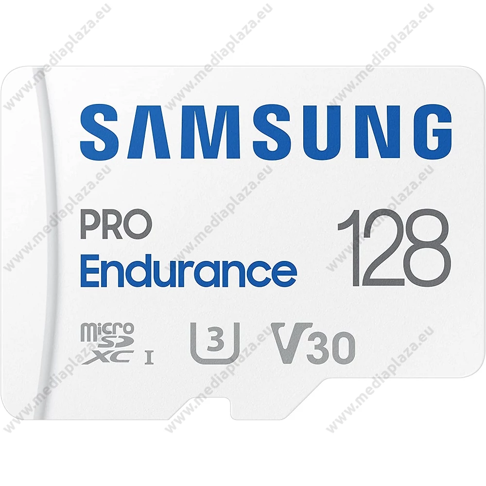 SAMSUNG PRO ENDURANCE MICRO SDXC 128GB + ADAPTER CLASS 10 UHS-I U3 V30 100/40 MB/s