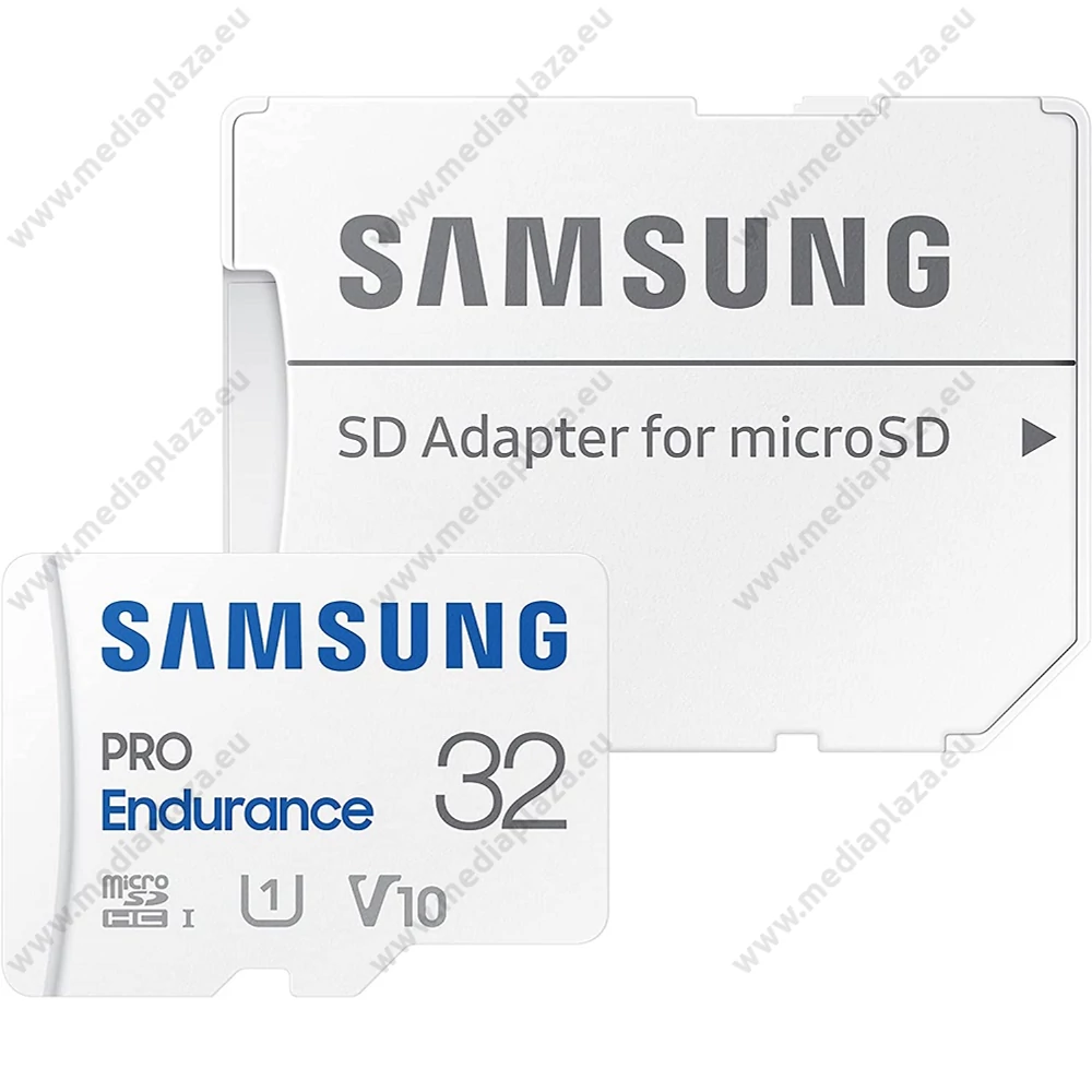 SAMSUNG PRO ENDURANCE MICRO SDHC 32GB + ADAPTER CLASS 10 UHS-I U1 V10 100/30 MB/s
