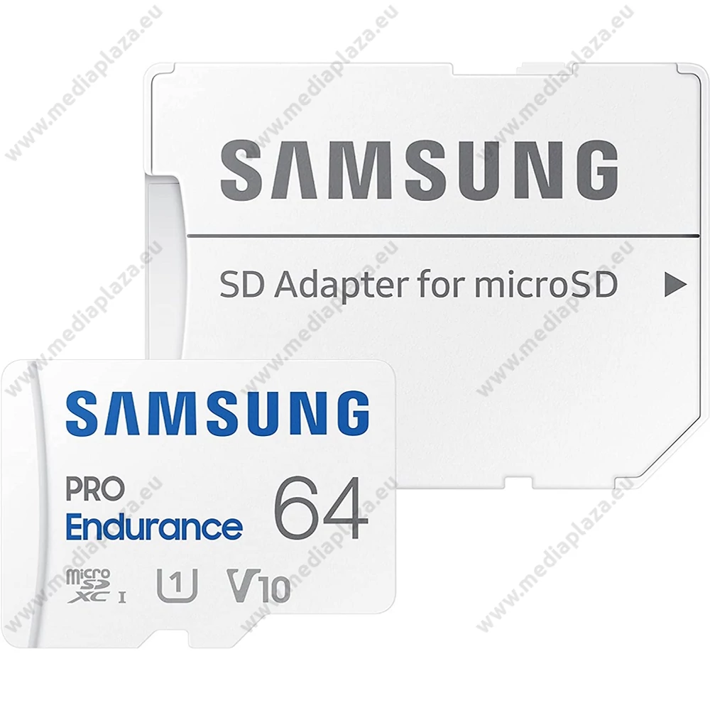 SAMSUNG PRO ENDURANCE MICRO SDXC 64GB + ADAPTER CLASS 10 UHS-I U1 V10 100/30 MB/s