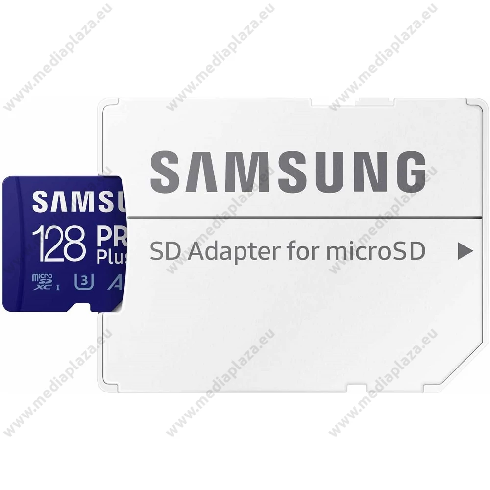 SAMSUNG PRO PLUS (2023) MICRO SDXC 128GB + ADAPTER CLASS 10 UHS-I U3 A2 V30 180/130 MB/s