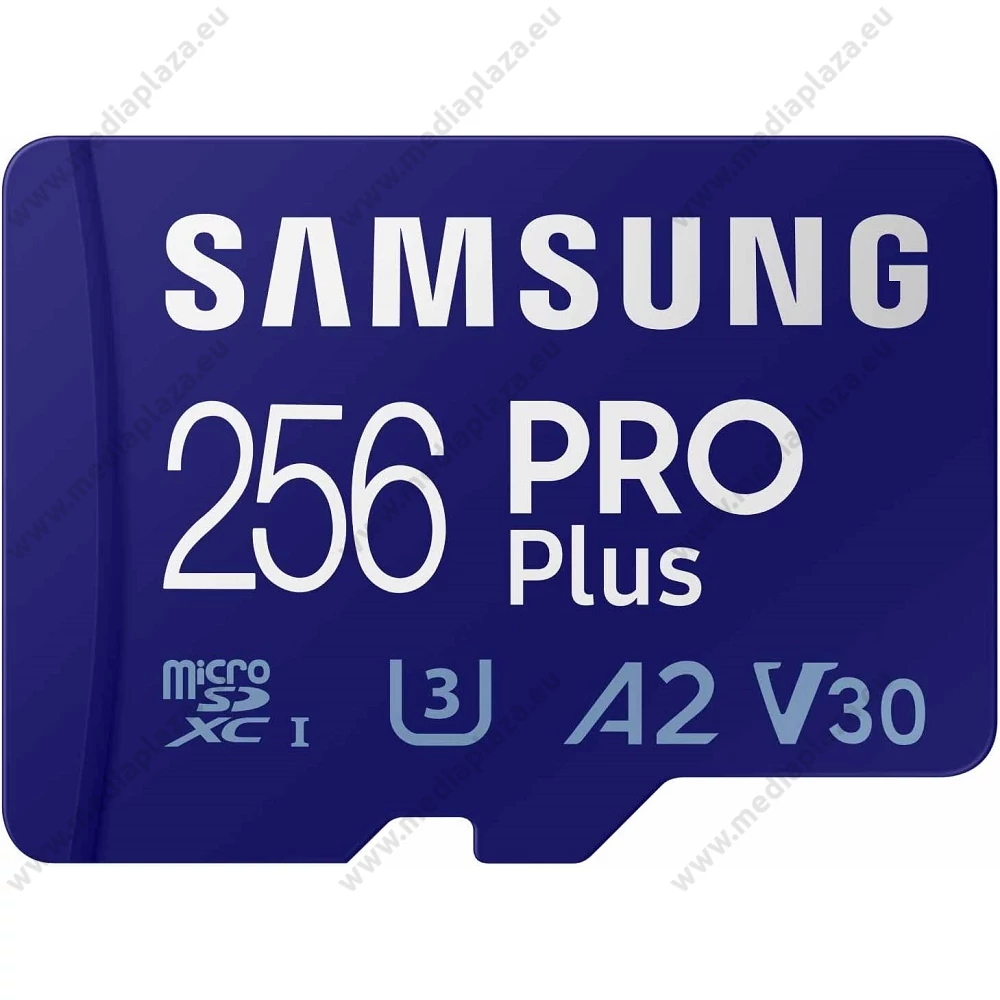 SAMSUNG PRO PLUS (2023) MICRO SDXC 256GB + ADAPTER CLASS 10 UHS-I U3 A2 V30 180/130 MB/s