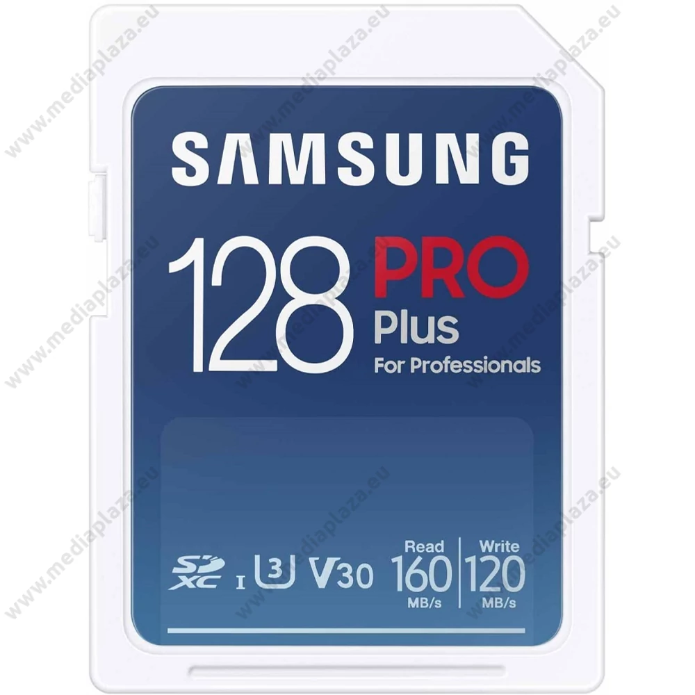 SAMSUNG PRO PLUS (2023) SDXC 128GB CLASS 10 UHS-I U3 V30 180/130 MB/s