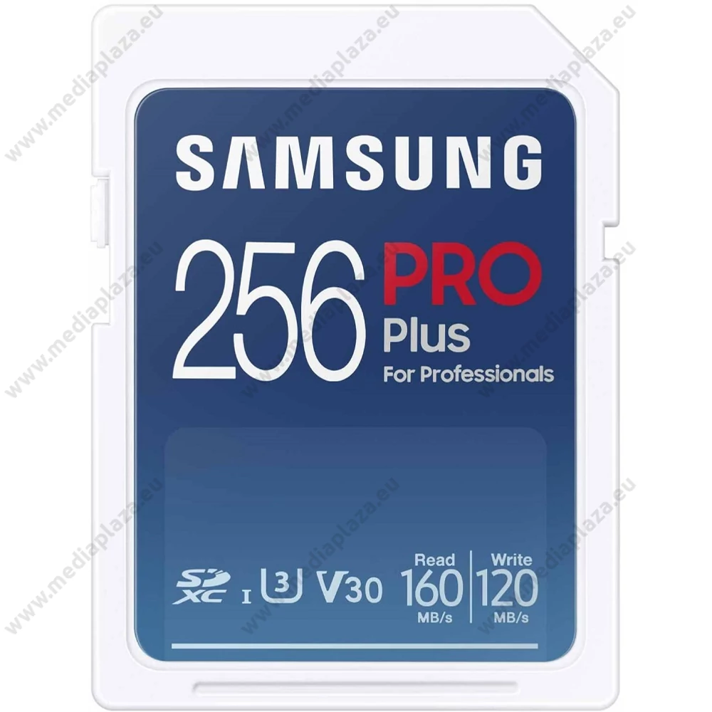 SAMSUNG PRO PLUS (2023) SDXC 256GB CLASS 10 UHS-I U3 V30 180/130 MB/s