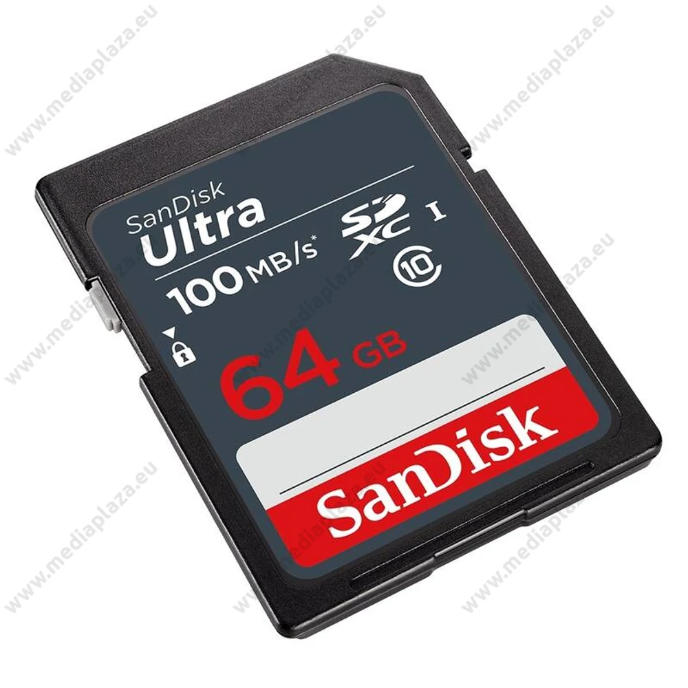SANDISK ULTRA SDXC 64GB CLASS 10 UHS-I (100 MB/s OLVASÁSI SEBESSÉG)