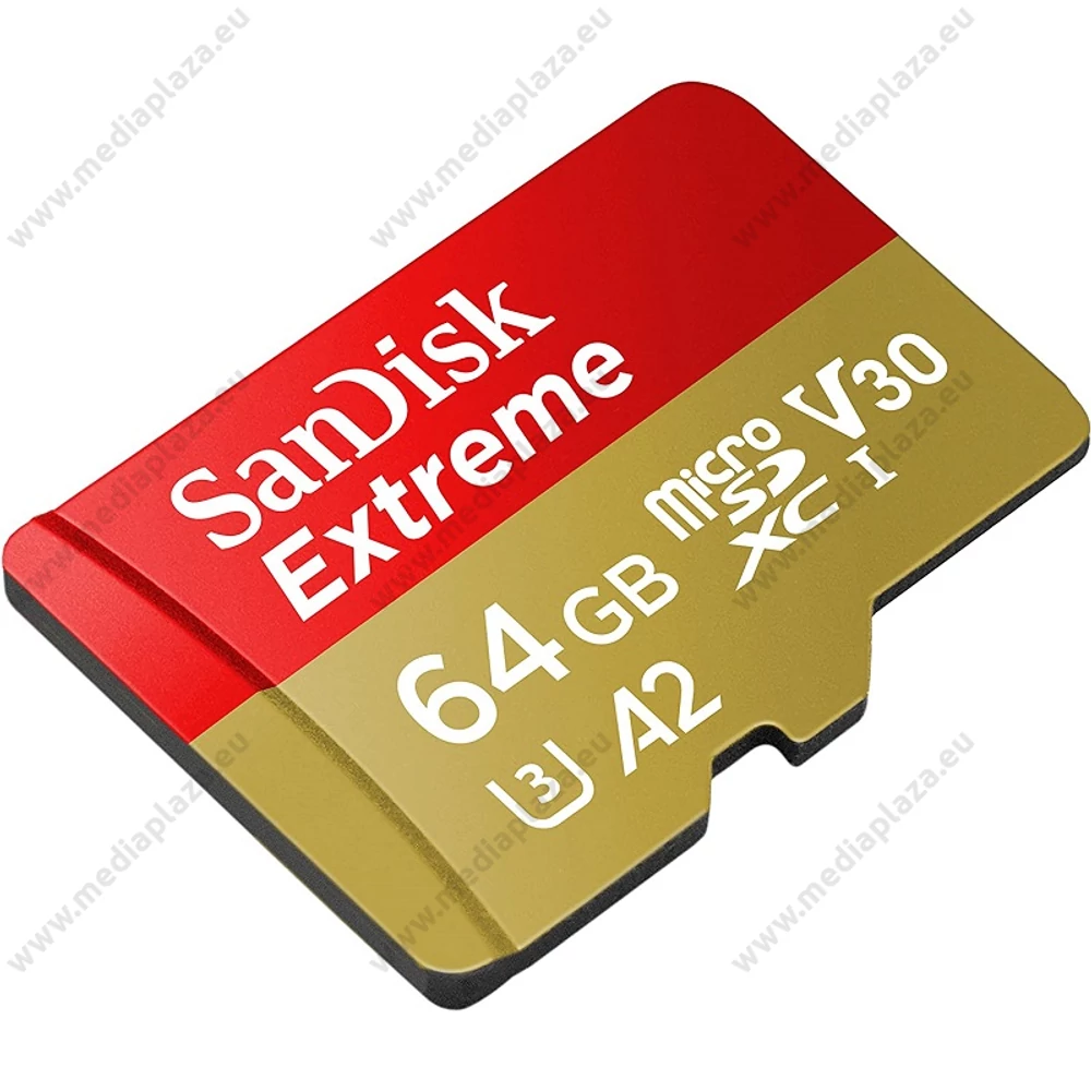 SANDISK EXTREME FOR MOBILE GAMING MICRO SDXC 64GB CLASS 10 UHS-I U3 A2 V30 160/60 MB/s